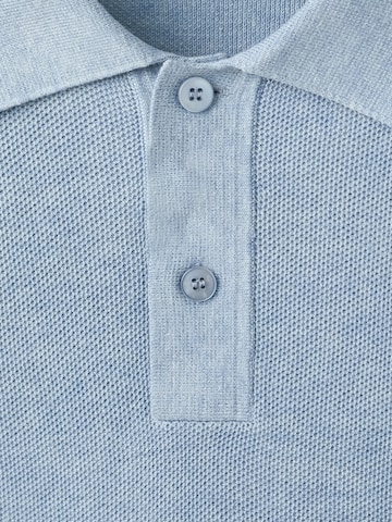 MANGO MAN Tröja 'Tens' i blå