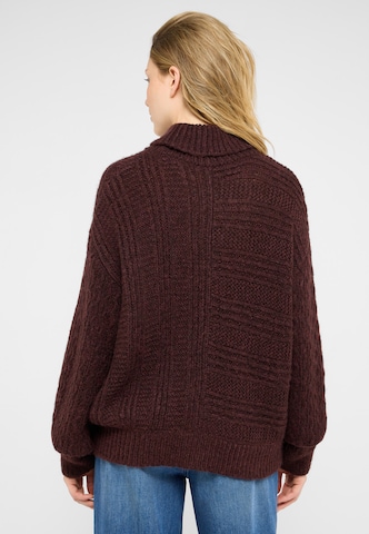 MUSTANG Pullover 'Style Rosie' in Braun