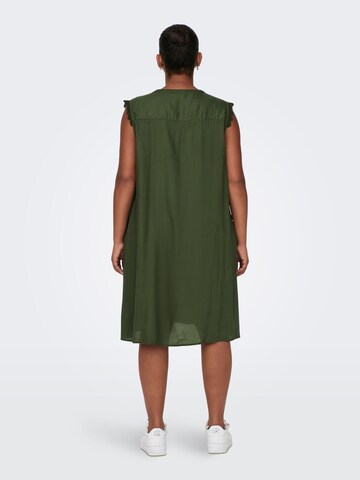 Robe ONLY Carmakoma en vert