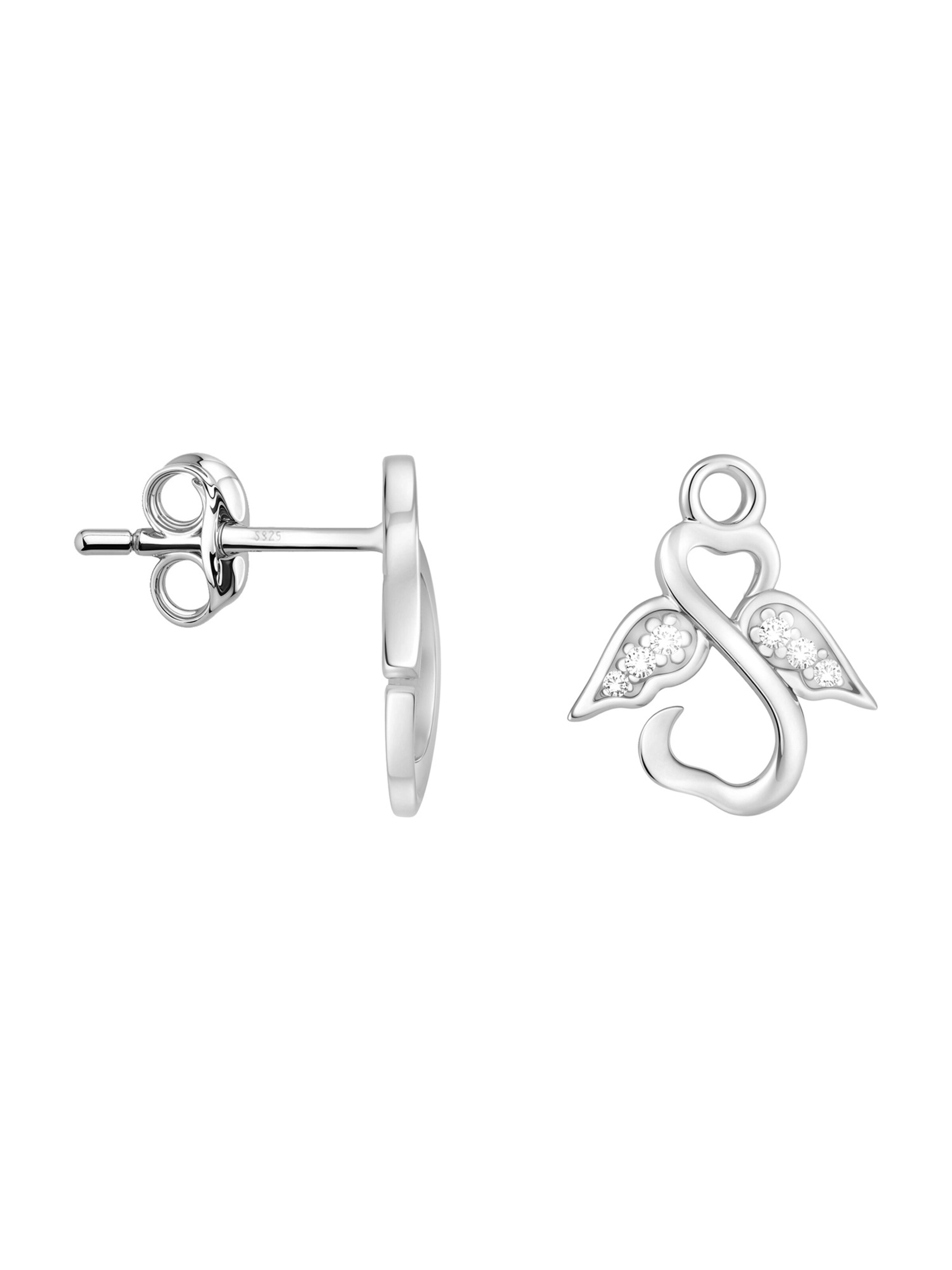 Sofia Milani Ohrringe‌‌‌‌‌‌‌ in Silber: Vorderseite