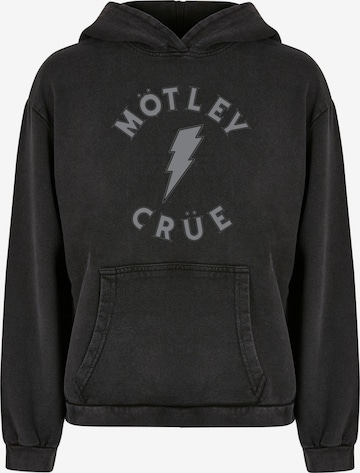 Merchcode Sweatshirt 'Motley Crue - Bolt World Tour' in Black: front