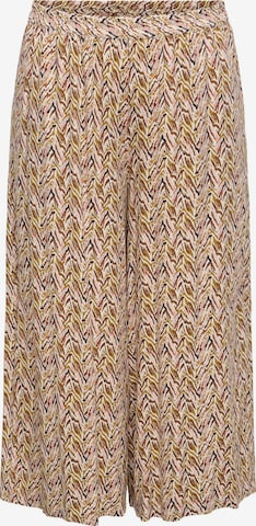 ONLY Carmakoma - regular Pantalón 'Nova' en marrón: frente