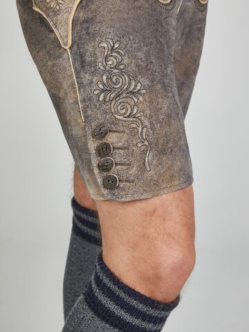 Regular Pantalon folklorique 'Heribert' SPIETH & WENSKY en marron