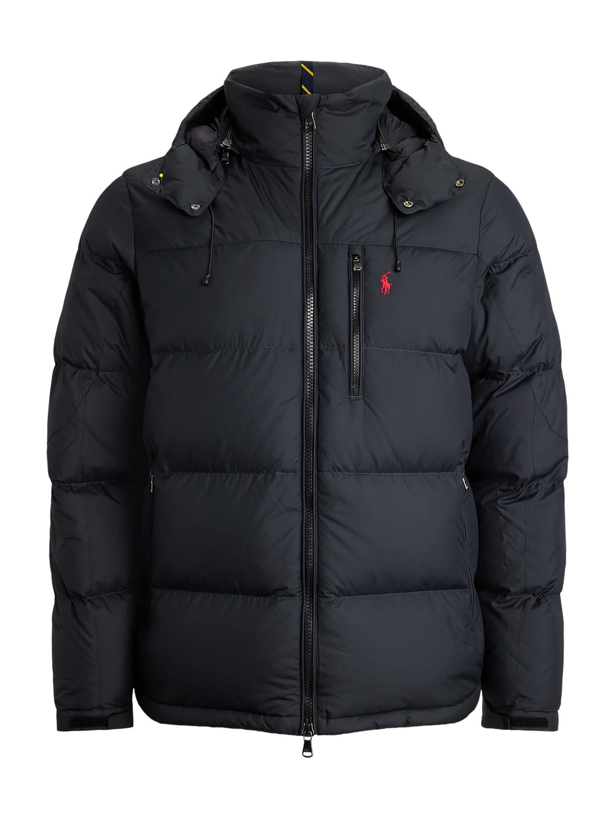 Polo Ralph Lauren Big & Tall - Casaco de inverno em preto: frente