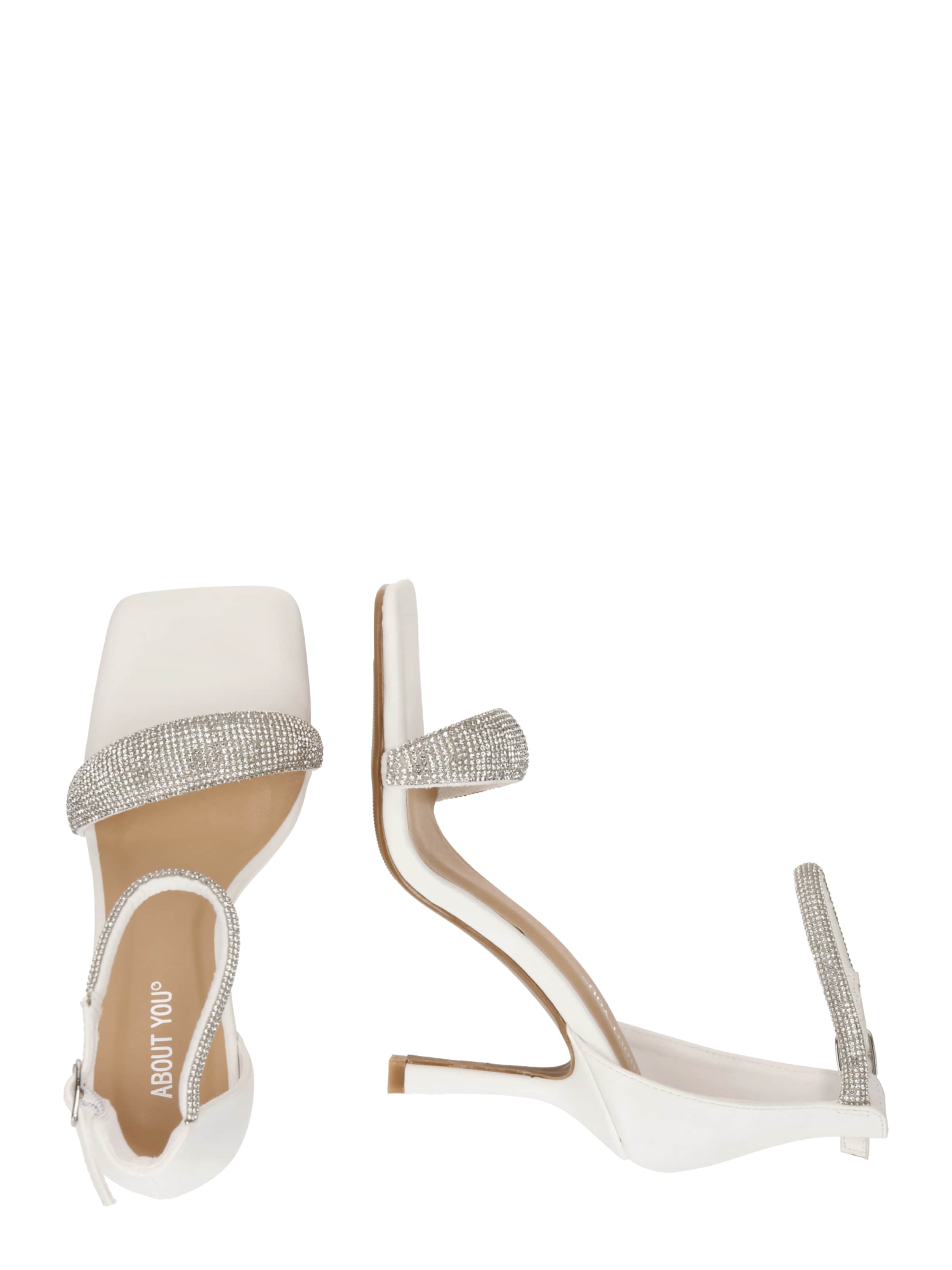 ABOUT YOU Лодочки 'Janne' в Белый