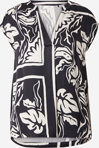 Chemisier s.Oliver BLACK LABEL en noir : devant