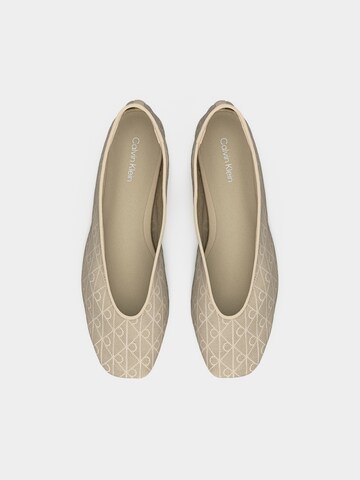 Calvin Klein Baleriny w kolorze szary