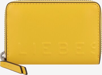 Liebeskind Berlin Wallet in Yellow: front