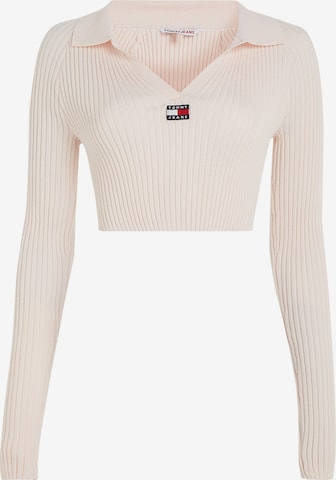 Tommy Jeans Sweater in Pink: front