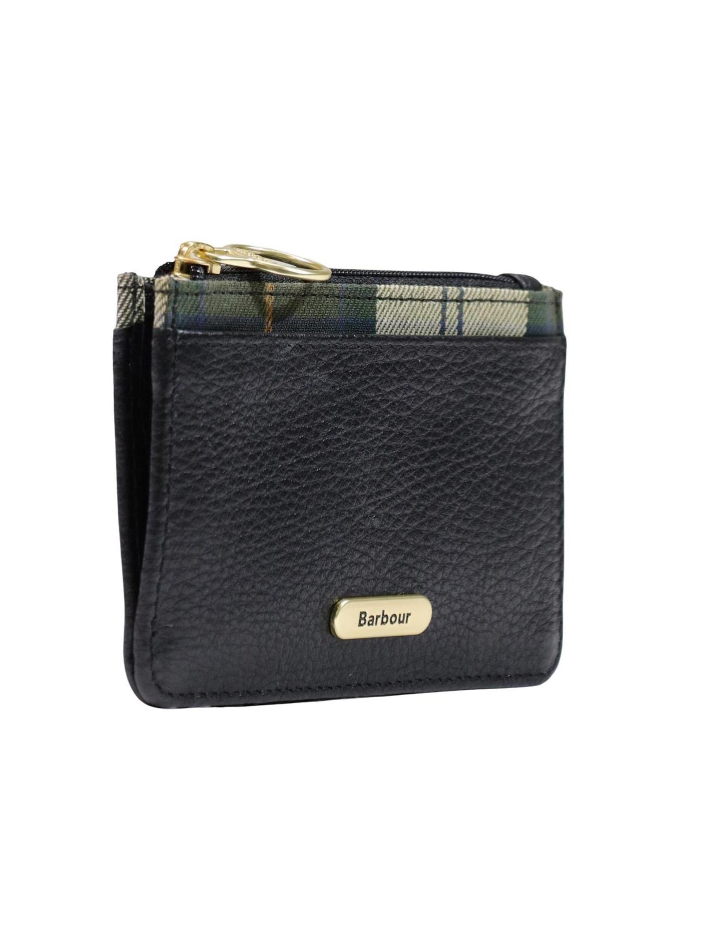Portamonete 'ALDER LEATHER CARD HOLDER 262MLLG0035' di Barbour in nero