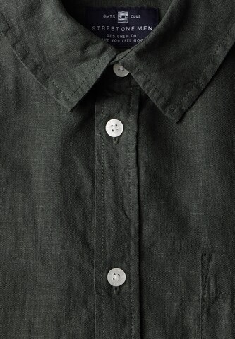 Street One MEN Regular Fit Hemd in Grün