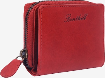 Benthill Wallet in Red: front