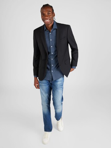 HUGO Regular fit Blazer 'Henry' in Black