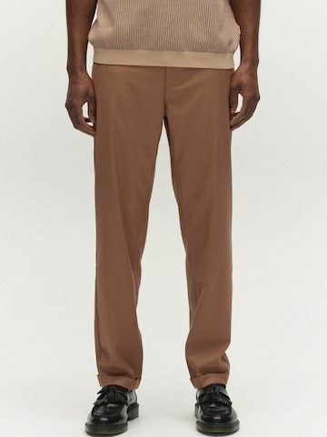 Pantalon ' GABjoe Turnup ' GABBA en beige : devant