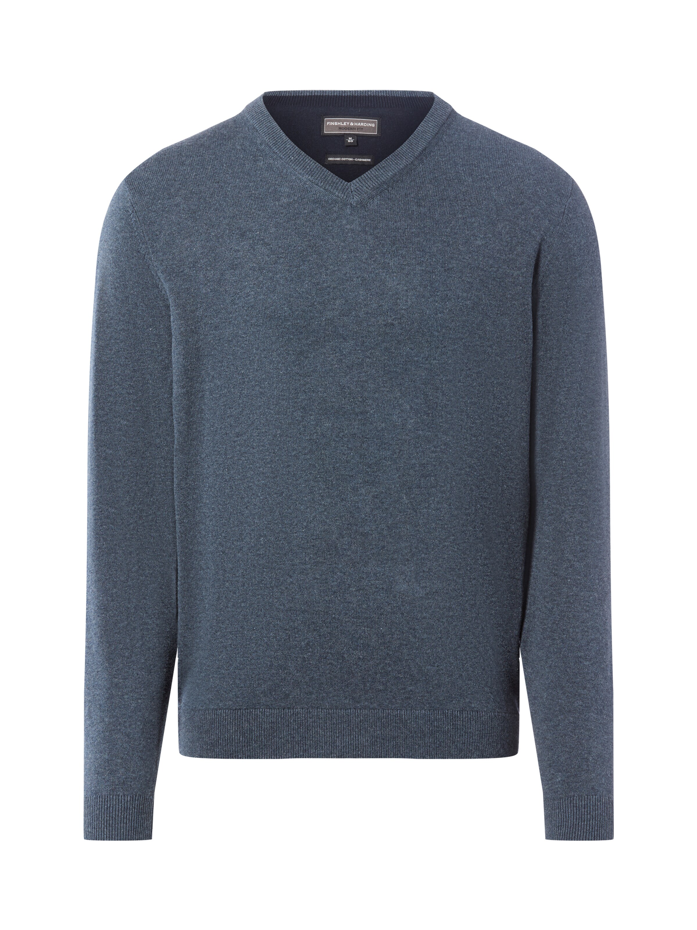 Finshley & Harding Pullover in Blau: Vorderseite