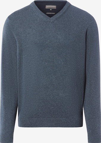 Finshley & Harding Pullover in Blau: Vorderseite