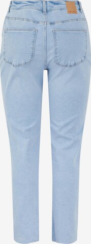 PIECES Regular Jeans 'Luna' in Blauw