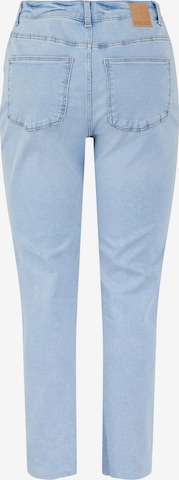 PIECES Regular Jeans 'Luna' in Blau