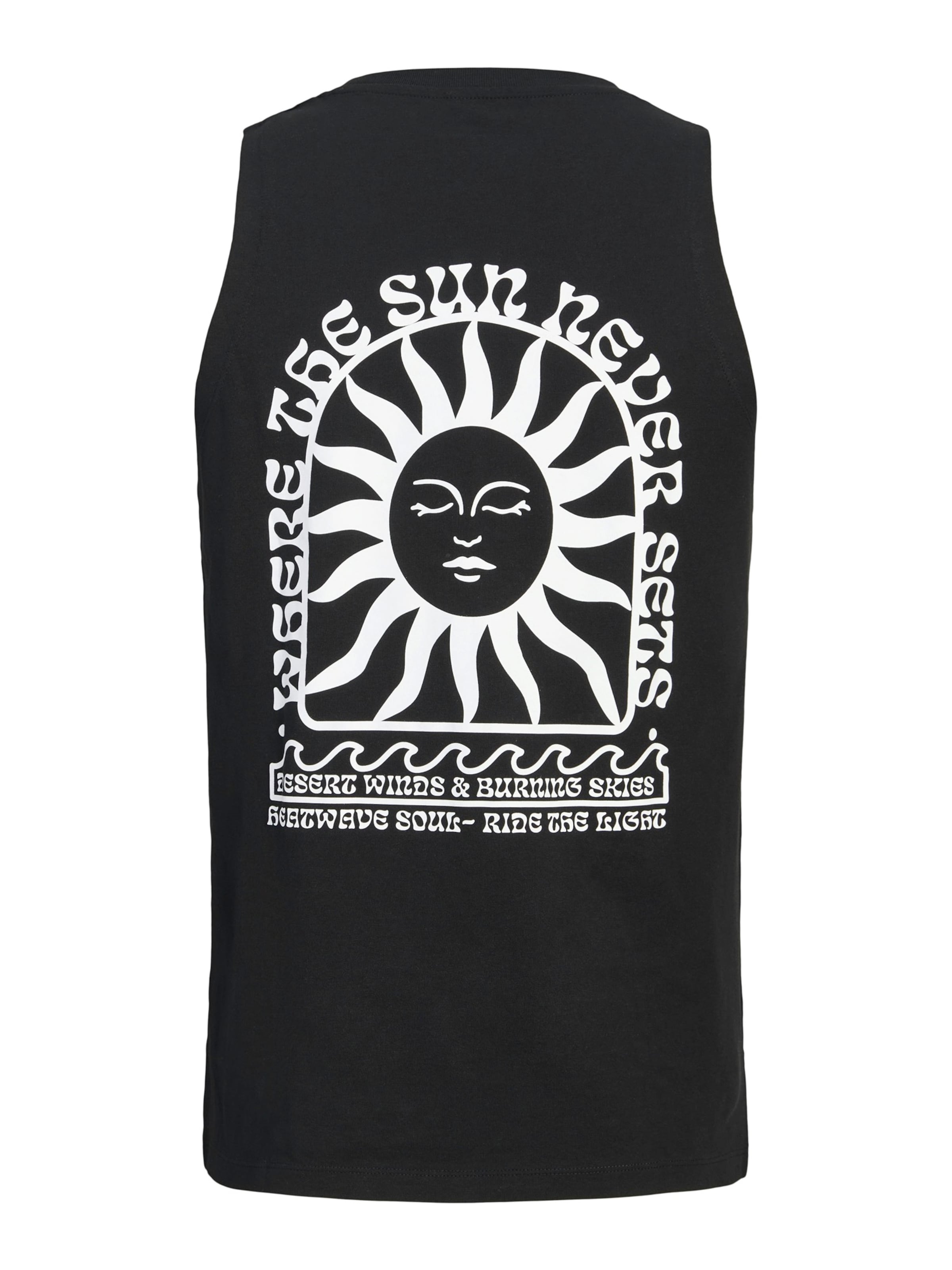 T-Shirt 'JJSUNSET' JACK & JONES en noir