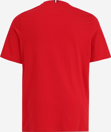 T-Shirt Tommy Hilfiger Big & Tall en rouge