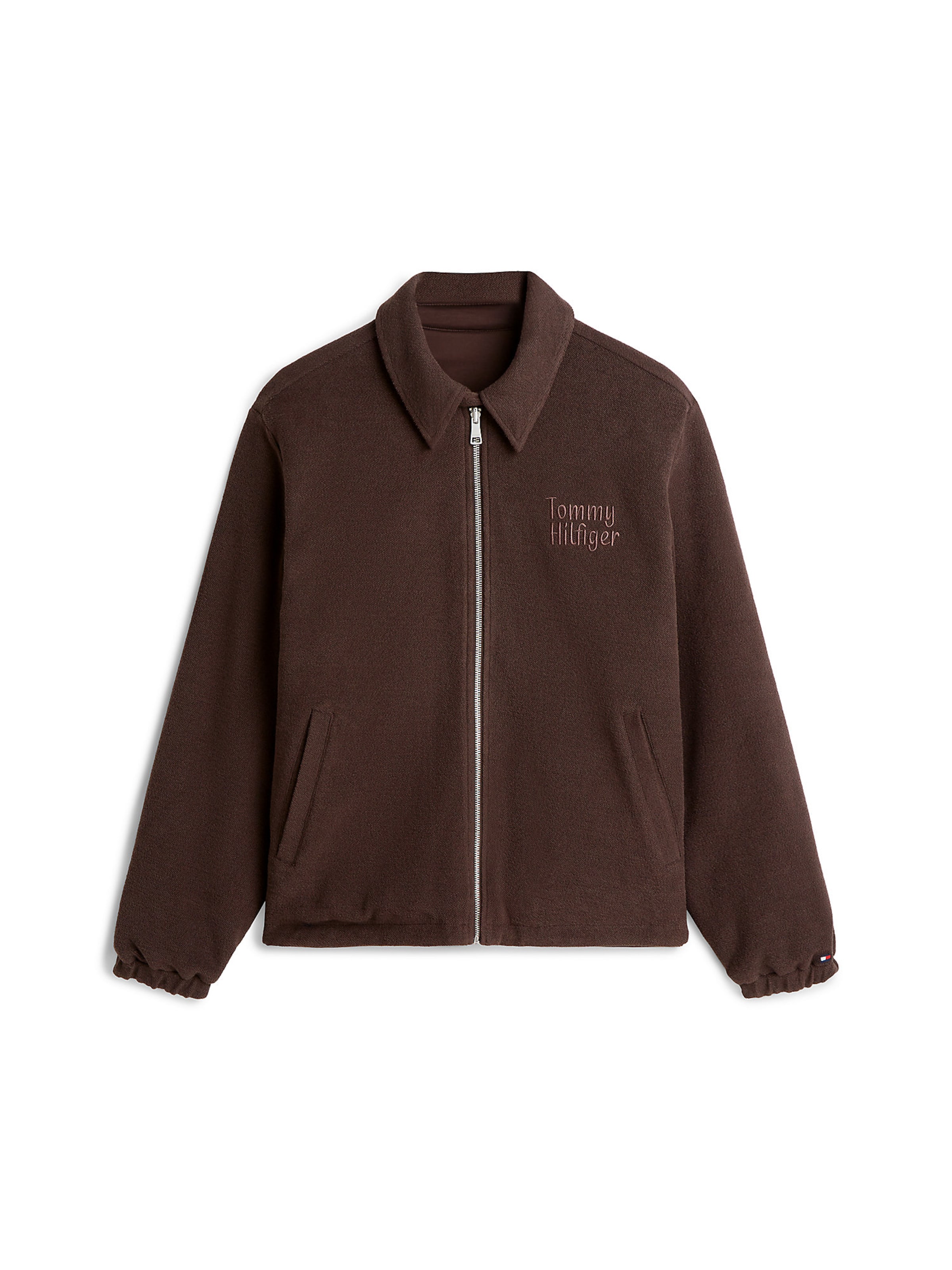 TOMMY HILFIGER Between-season jacket 'Ivy' in Brown: front