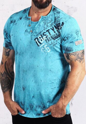 Rusty Neal T-Shirt in Blau