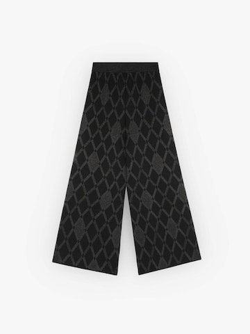 Wide Leg Pantalon 'Rombo' Scalpers en noir