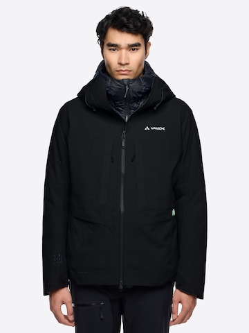 VAUDE Outdoor jacket 'Monviso' in Black