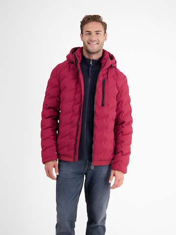 Veste d’hiver LERROS en rouge : devant
