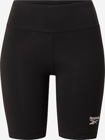 Reebok Leggings in Zwart: voorkant