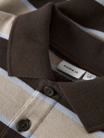 Sweat NAME IT en marron