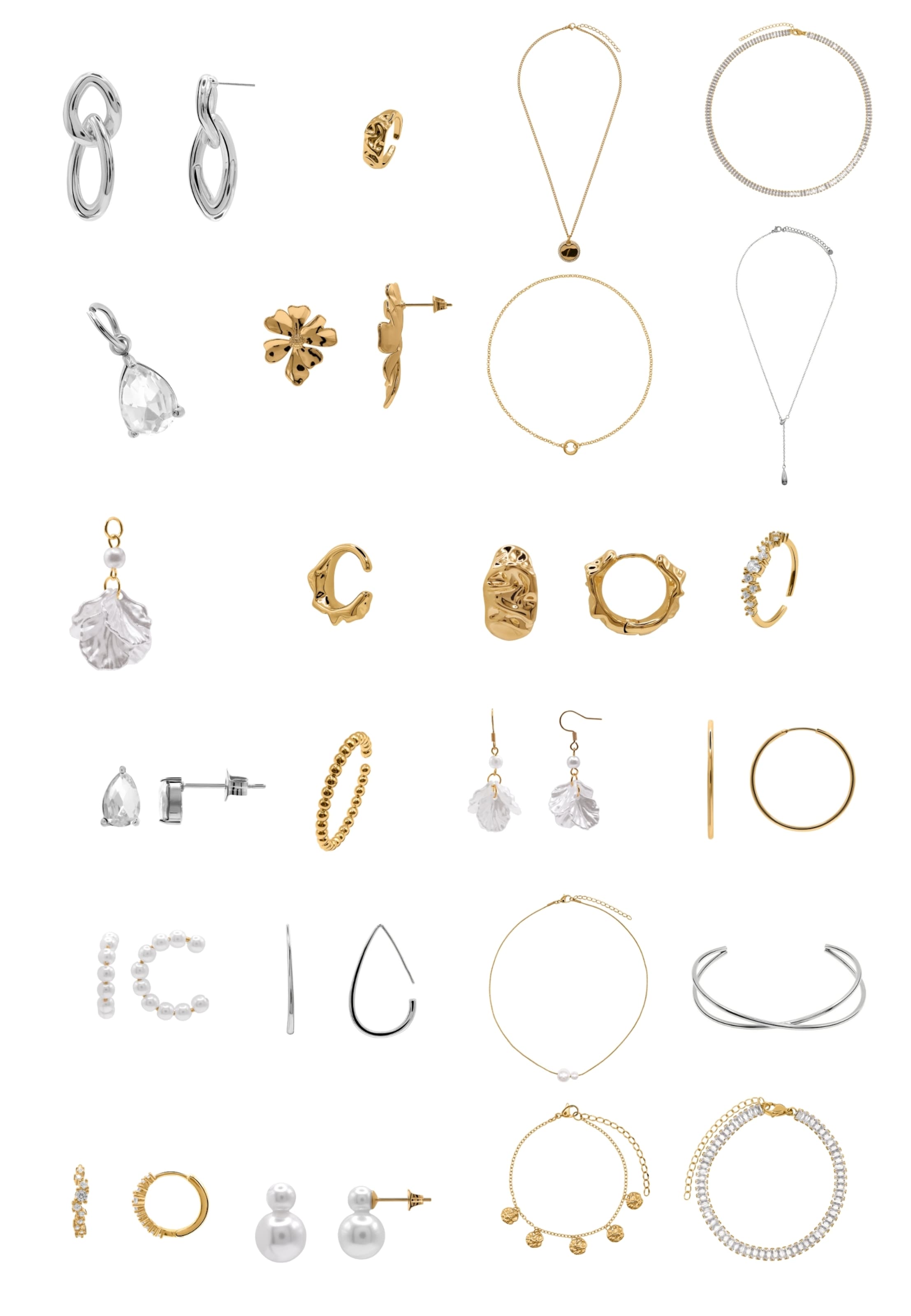 Parure de bijoux '2026' Heideman en or : devant