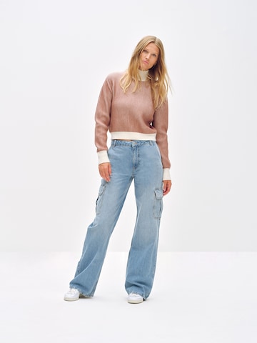 ABOUT YOU x Toni Garrn Pullover 'Alena' in Beige