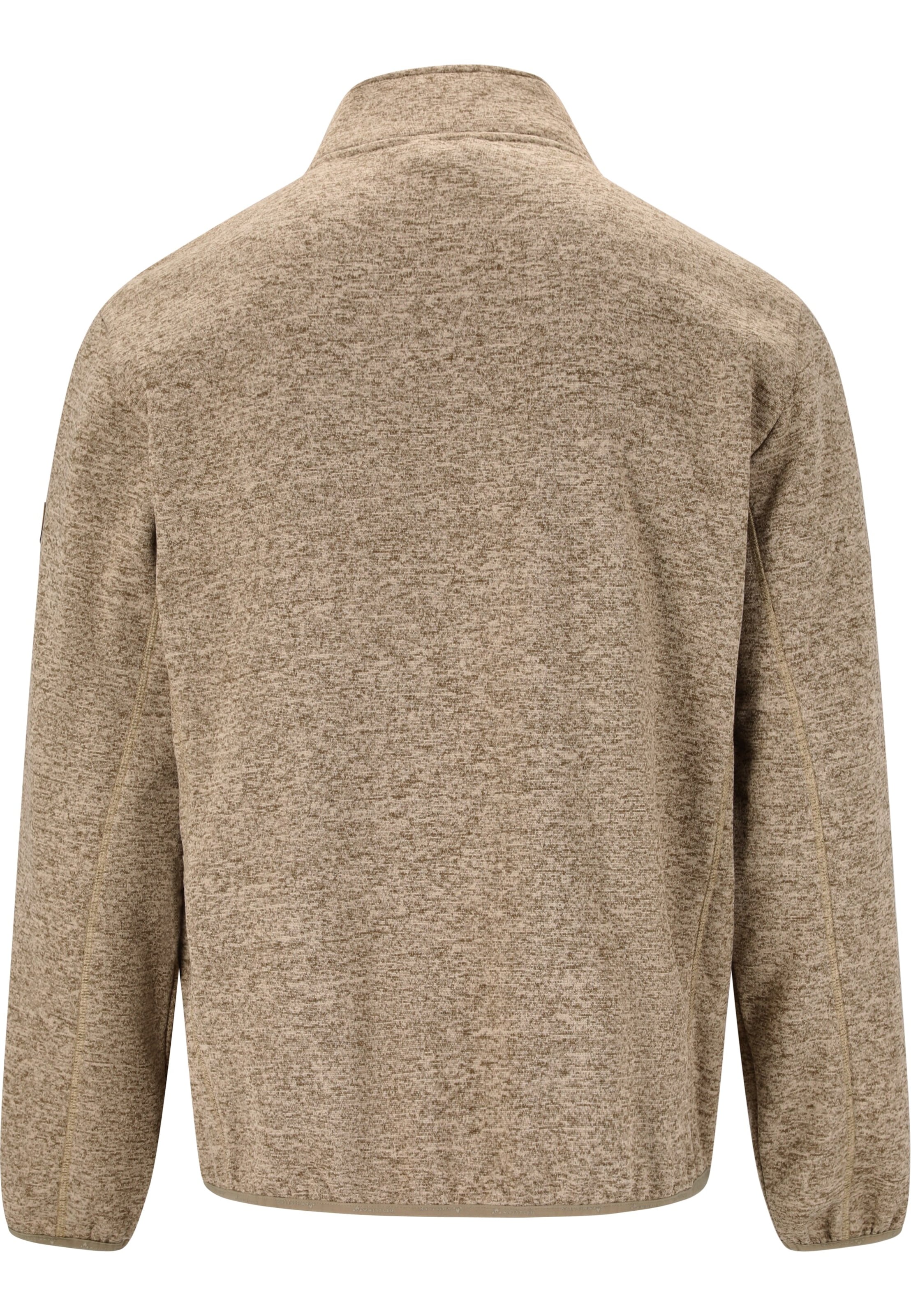 Whistler Athletic Fleece Jacket in Beige