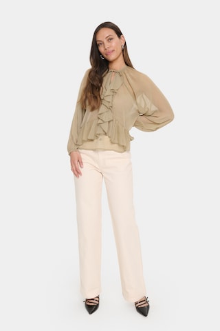 SAINT TROPEZ Bluse 'Jacelyn' i beige