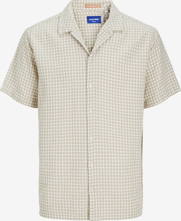 JACK & JONES Comfort fit Overhemd in Beige: voorkant