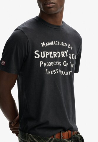 Superdry & Co Μπλουζάκι σε μαύρο