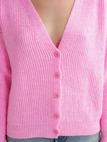 MixRay Gebreid vest in Roze