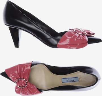PRADA Pumps 35 in Schwarz: Vorderseite