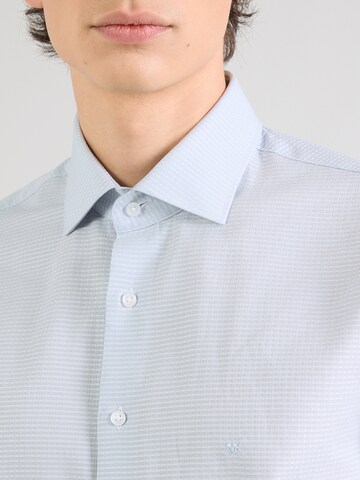 Michael Kors Slim fit Overhemd in Blauw
