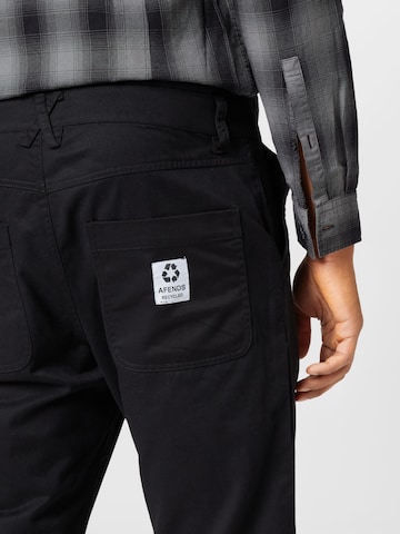 Regular Pantalon Afends en noir