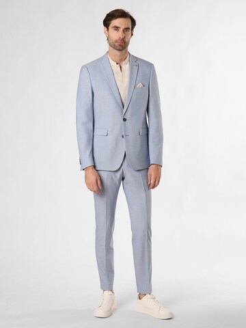 Finshley & Harding London Slimfit Anzug in Blau: predná strana