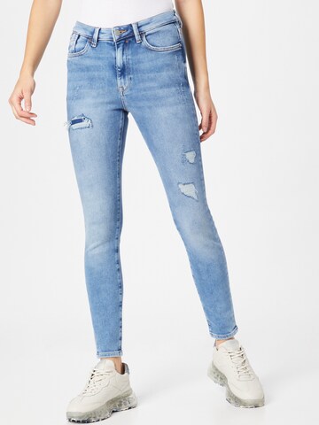 ESPRIT Skinny Džíny – modrá: přední strana