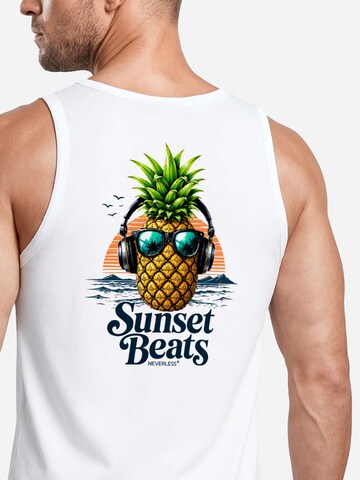 Neverless Shirt 'Ananas'‌‌ in Weiß