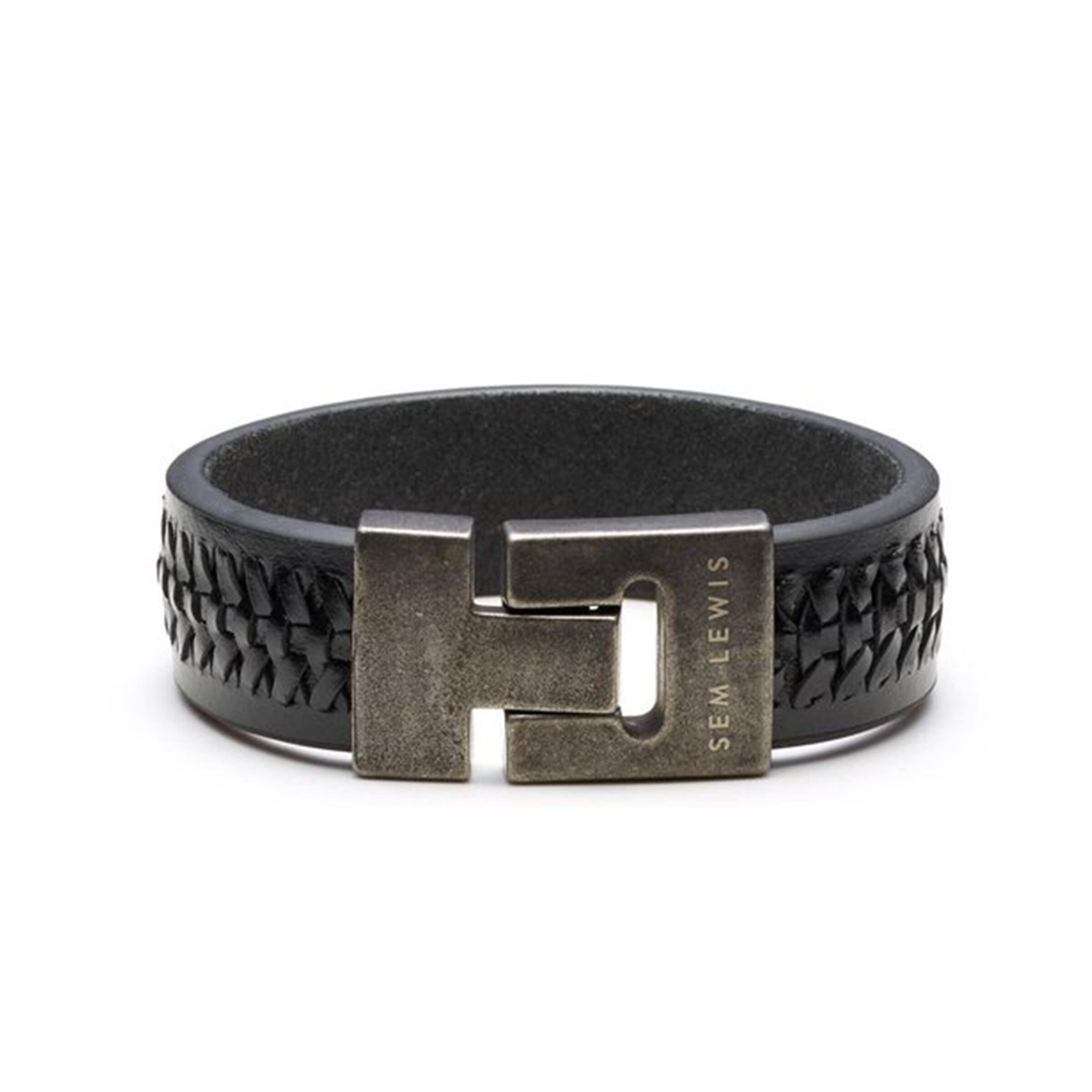 Sem Lewis Bracelet in Black: front