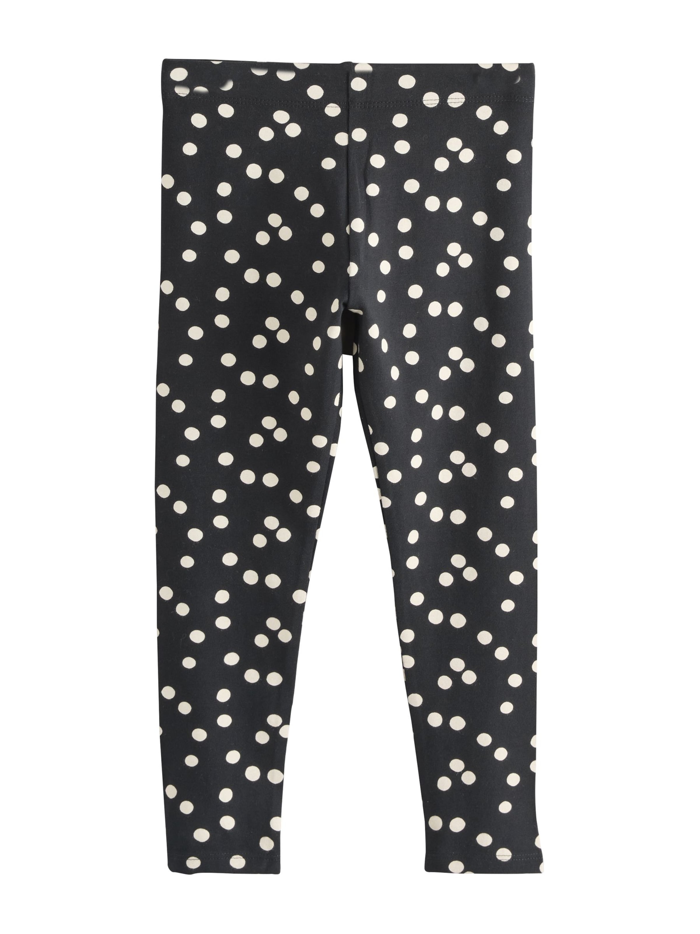 Next Skinny Leggings in Black: front