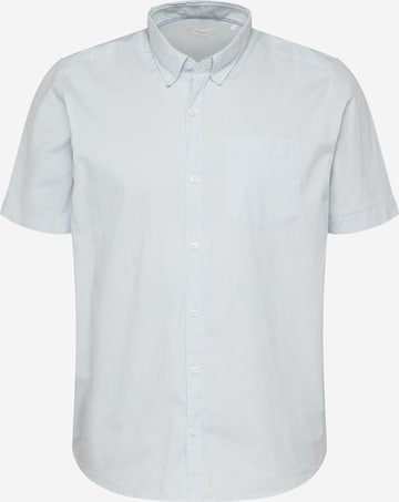 s.Oliver Regular fit Button Up Shirt in Blue: front