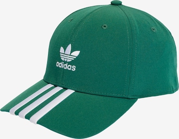 ADIDAS ORIGINALS Cap 'Classic' in Grün: predná strana