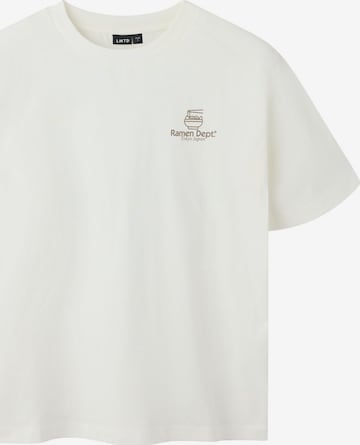 LMTD T-Shirt in Weiß: Vorderseite