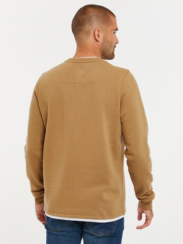 Threadbare Sweatshirt 'Kisele' in Beige